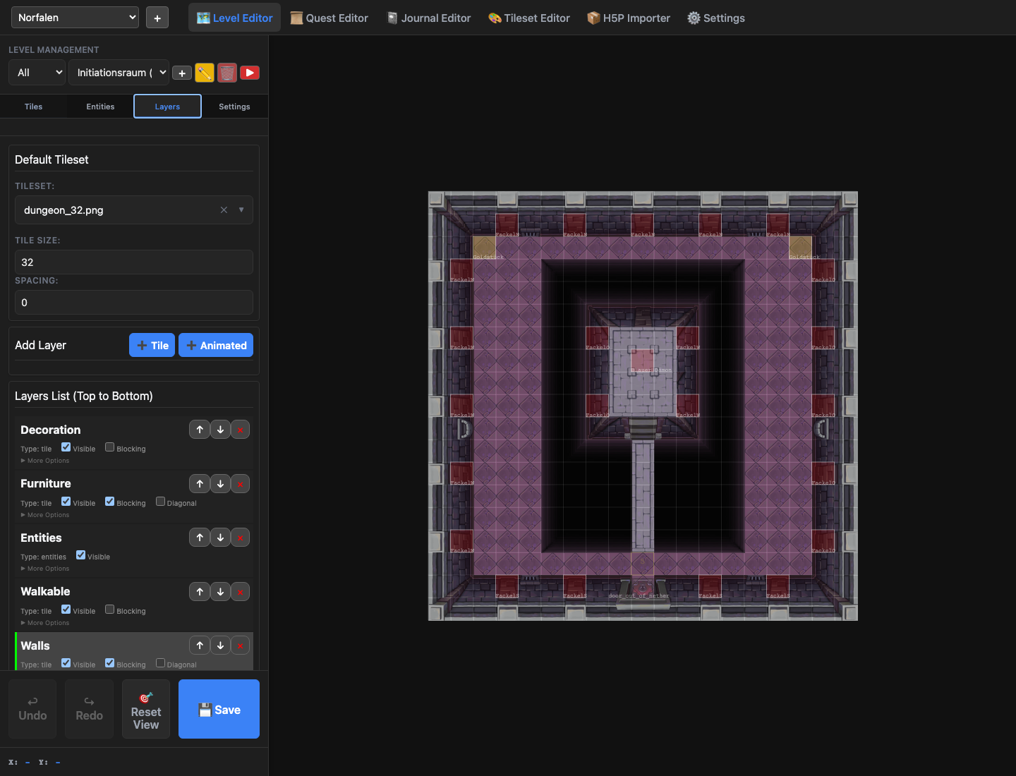 Level Editor - Layers